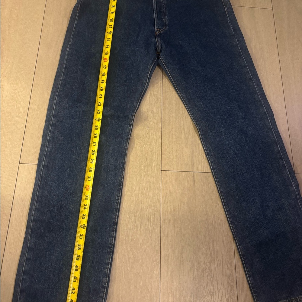 Levi's Dark Blue Straight Jeans